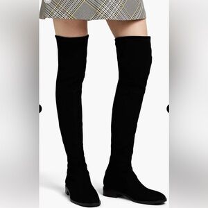 Stuart Weitzman Black Suede Over-the-Knee Boots – Women’s 9M, NWT